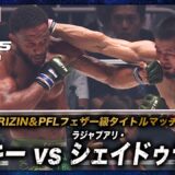 【速報】ラジャブアリ・シェイドゥラエフ vs. AJ・マッキー｜【超RIZIN.5】ABEMA PPVで全試合生中継！現金キャッシュバックキャンペーン中！