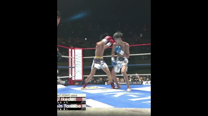 Knock Outs  Knockdowns from Koji Ikeda vs  Tanabe Kenshin