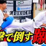 【達人の破壊力】相手のアゴを砕いた達人の蹴りが異次元すぎた
