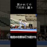 相手の危険な蹴りはこう避けろ #格闘技 #空手 #極真