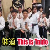Witness Taido! This is the precise body control that makes Taido’s spectacular moves possible!